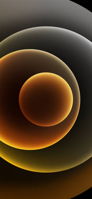 Dilawang orbs iPhone 12 wallpaper — 1320x2868 Wallpaper