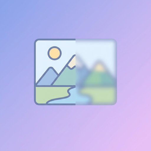 Gaussian Blur — kasangkapan sa larawan ng wallpaper