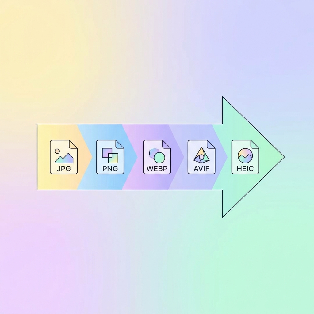 Pag-convert ng Imahe ilustrasyon ng tool