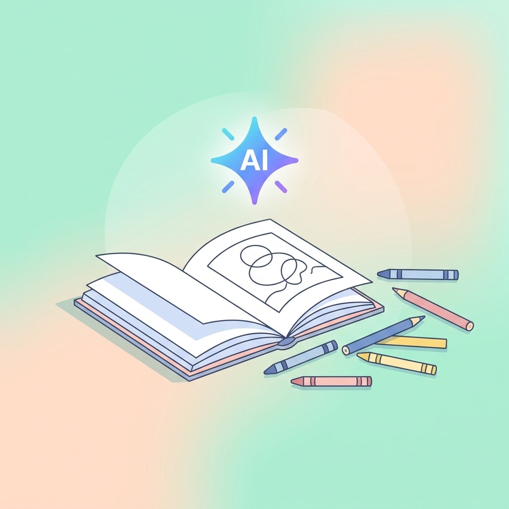 Coloring-Page Tools illustration